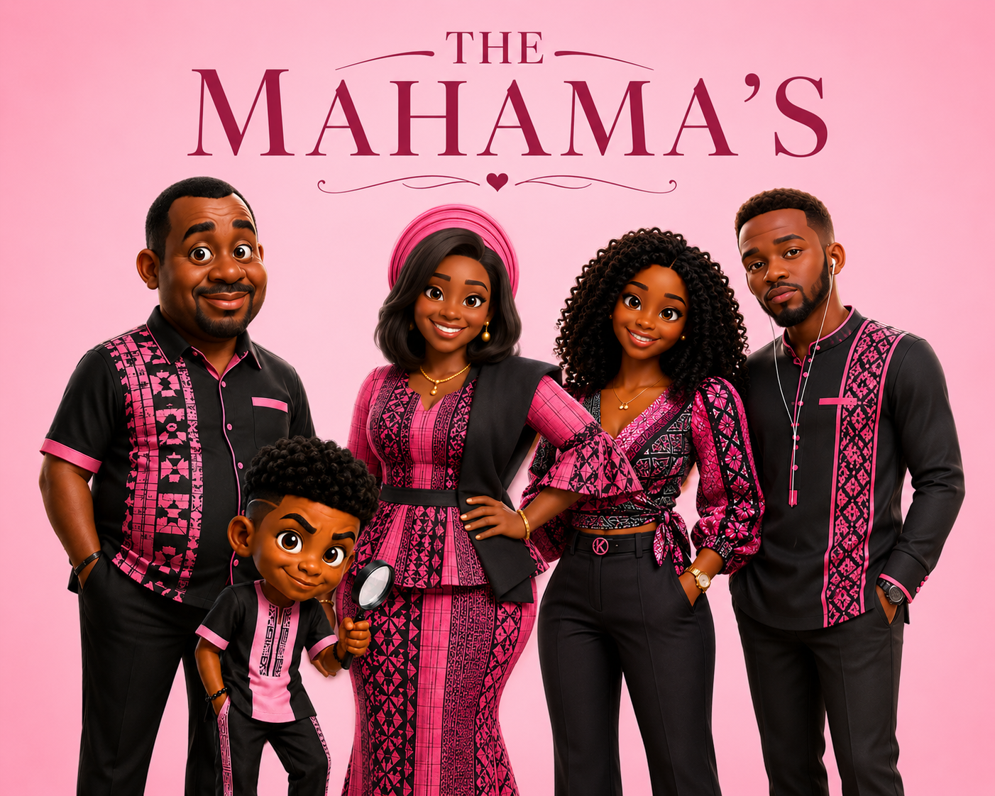 The Mahama ambassador family